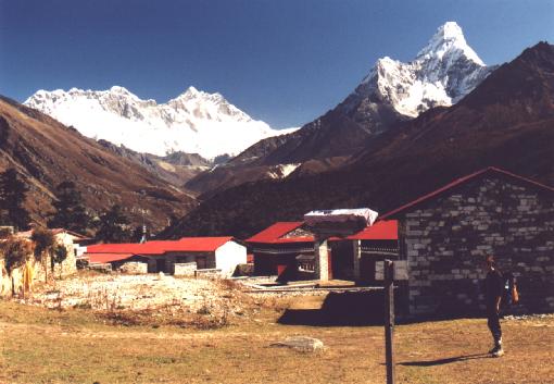 Sagarmatha, Lhotse und Ama Dablam
