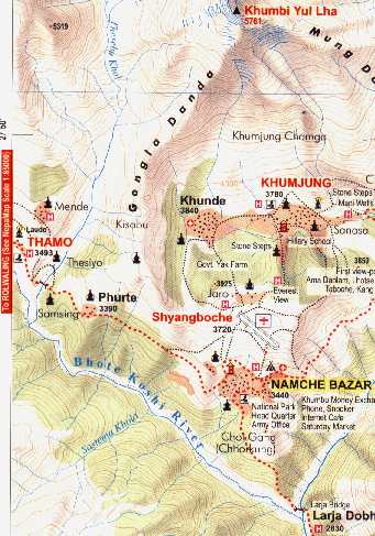Namche - Thamo - Khumjung - Khunde